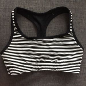 EUC GAP BODY Striped Sports Bra XS